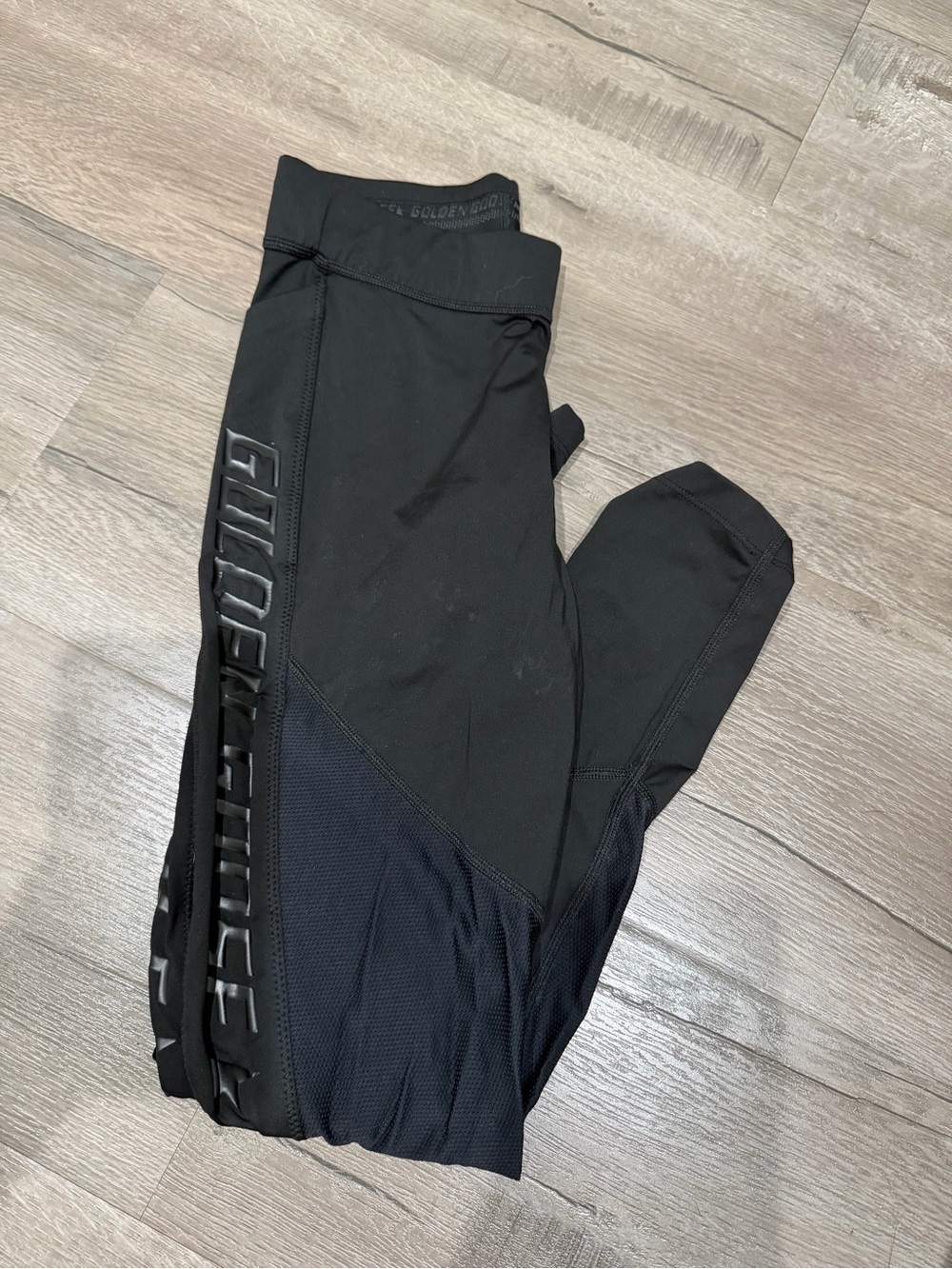 Golden Goose Black Performance Leggings - Picture 1 of 2
